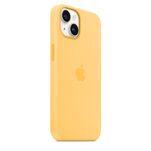 Dėklas Apple iPhone 14 Silicone Case with MagSafe, sunglow