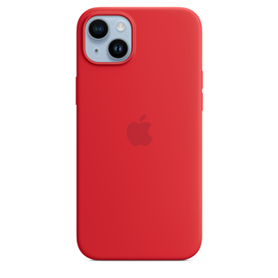 Dėklas Apple iPhone 14 Plus Silicone Case with MagSafe, (PRODUCT)RED