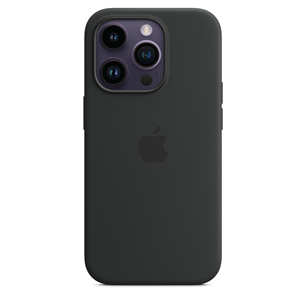 Apple iPhone 14 Pro Silicone Case with MagSafe, черный - Силиконовый чехол MPTE3ZM/A