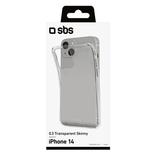 Dėklas SBS Skinny iPhone 14, Silikoninis