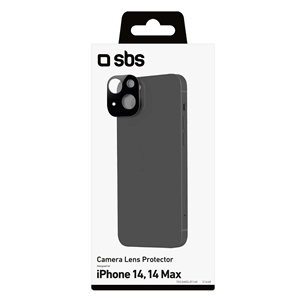 Kameros apsauga SBS Camera Lens Protector, iPhone 14 / 14 Plus, black