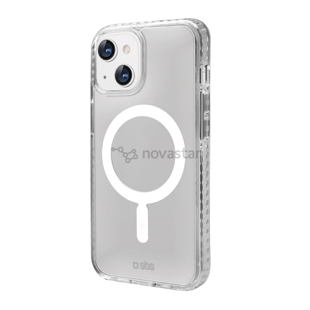 Dėklas SBS Clear Force Mag, iPhone 14 Plus, skaidrus