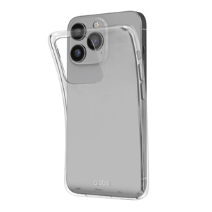 SBS Skinny cover, iPhone 14 Pro, прозрачный - Силиконовый чехол TESKINIP1461PT