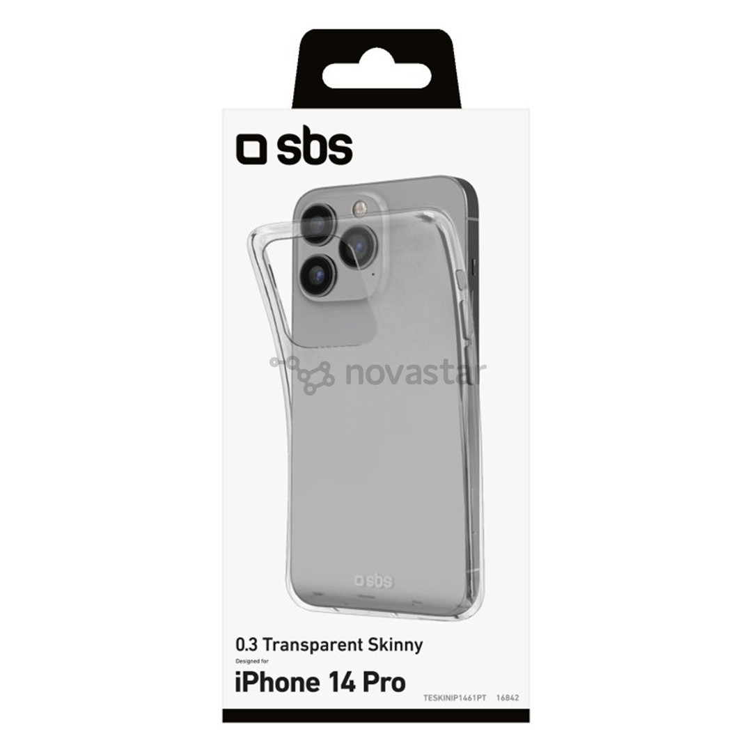 Dėklas SBS Skinny iPhone 14 Pro, Silikoninis