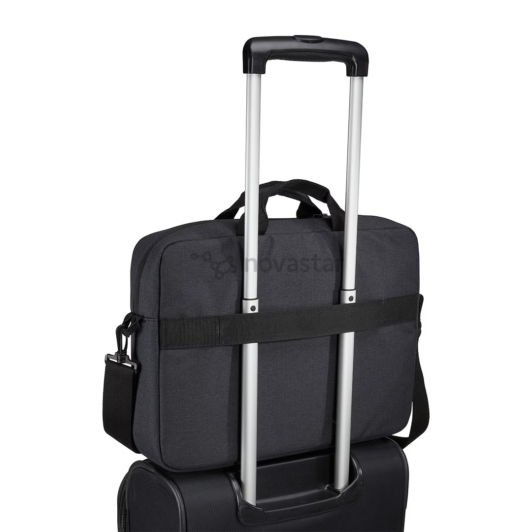 Case Logic Huxton Attaché, 15,6", juodas - Nešiojamojo kompiuterio krepšys