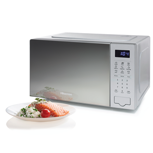 Hisense, 20 L, 700 W, silver - Microwave Oven