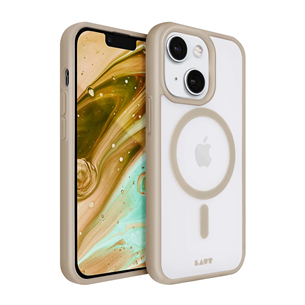 LAUT HUEX PROTECT, iPhone 14 Plus, brown - Smartphone case