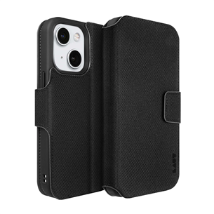 LAUT URBAN FOLIO, iPhone 14, черный - Чехол для смартфона