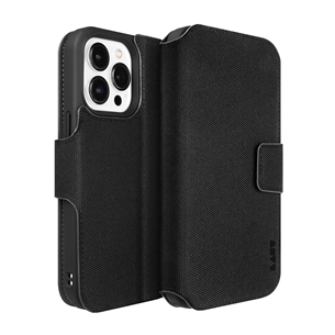 LAUT URBAN FOLIO, iPhone 14 Pro Max, черный - Чехол для смартфона L-IP22D-UF-BK