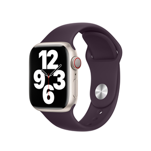 Dirželis Apple Watch 45mm, Sport Band, elderberry