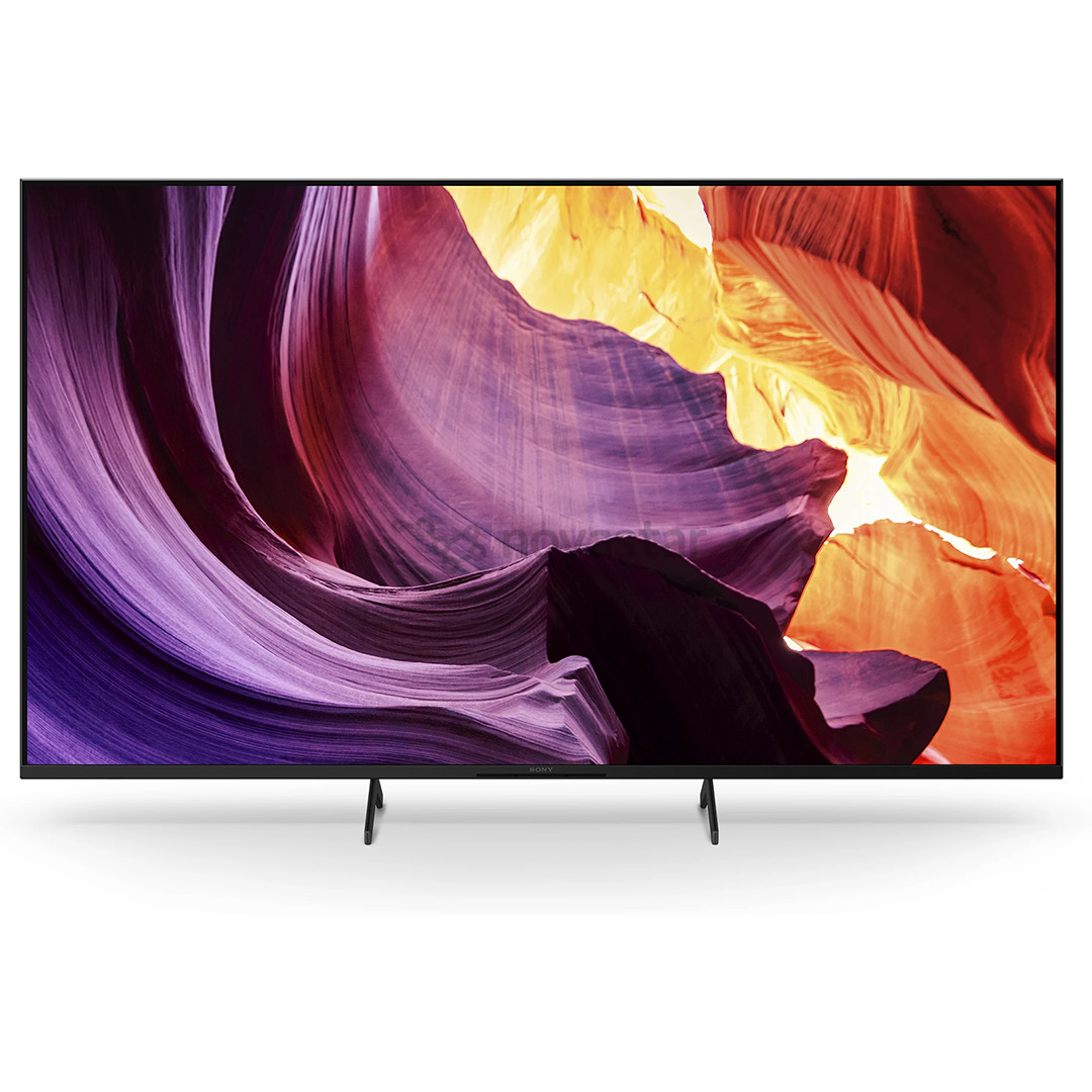 Sony X81K, 75'', 4K UHD, LED LCD, боковые ножки, черный - Телевизор