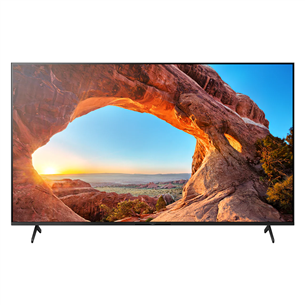 Sony X85K, 65'', 4K UHD, LED LCD, боковые ножки, черный - Телевизор KD65X85KAEP