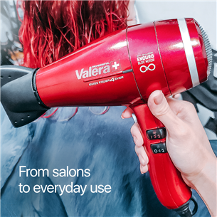 Valera Swiss Power4ever, 2400 W, red - Hair dryer