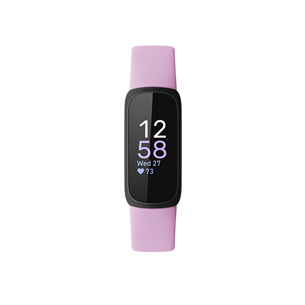 Fitbit Inspire 3, black/lilac - Activity tracker