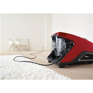 Dulkių siurblys Miele Blizzard CX1, 890 W, bagless, red