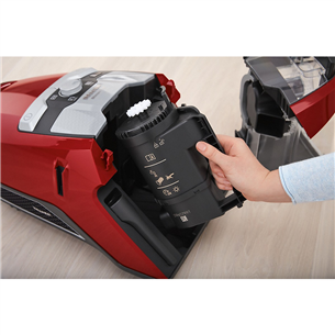 Miele Blizzard CX1, 890 W, bagless, red - Vacuum cleaner