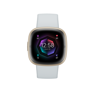 Išmanusis laikrodis Fitbit Sense 2, Gold/Blue mist