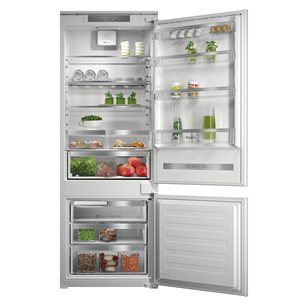 Whirlpool, 400 L, height 194 cm - Built-in Refrigerator