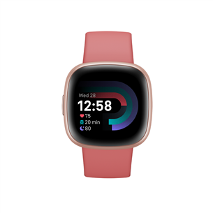 Fitbit Versa 4, розовый - Смарт-часы