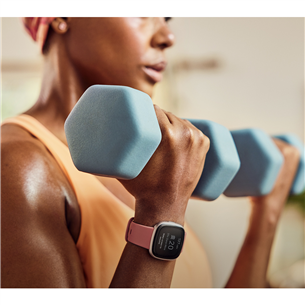 Fitbit Versa 4, розовый - Смарт-часы