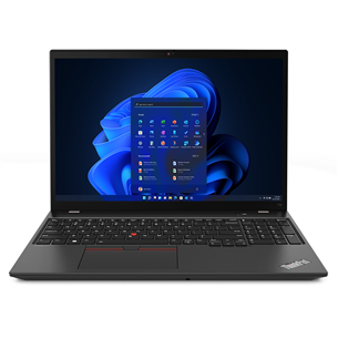 Nešiojamas kompiuteris Lenovo ThinkPad T16 Gen 1, Core i7, 16GB, 512GB, black 21BV009VMX