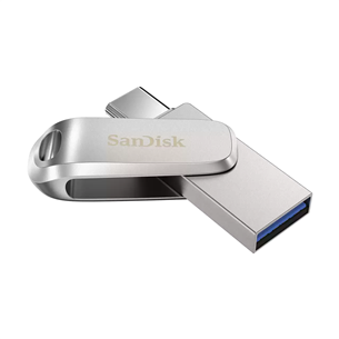 USB atmintinė SanDisk Ultra Dual Drive Luxe, USB-A, USB-C, 1 TB