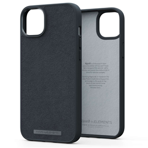 Njord byElements Suede Comfort+, iPhone 14 Plus, черный - Чехол NA42CM00