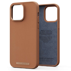 Njord byElements Genuine Leather, iPhone 14 Pro Max, cognac - Case