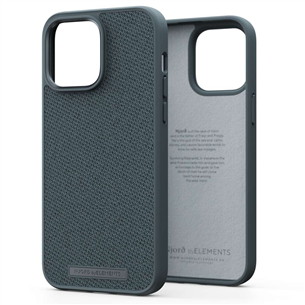 Njord byElements Fabric Tonal, iPhone 14 Pro Max, gray - Case NA44TN09