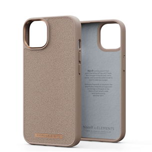 Njord byElements Fabric Just, iPhone 14, pink sand - Case NA41JU12