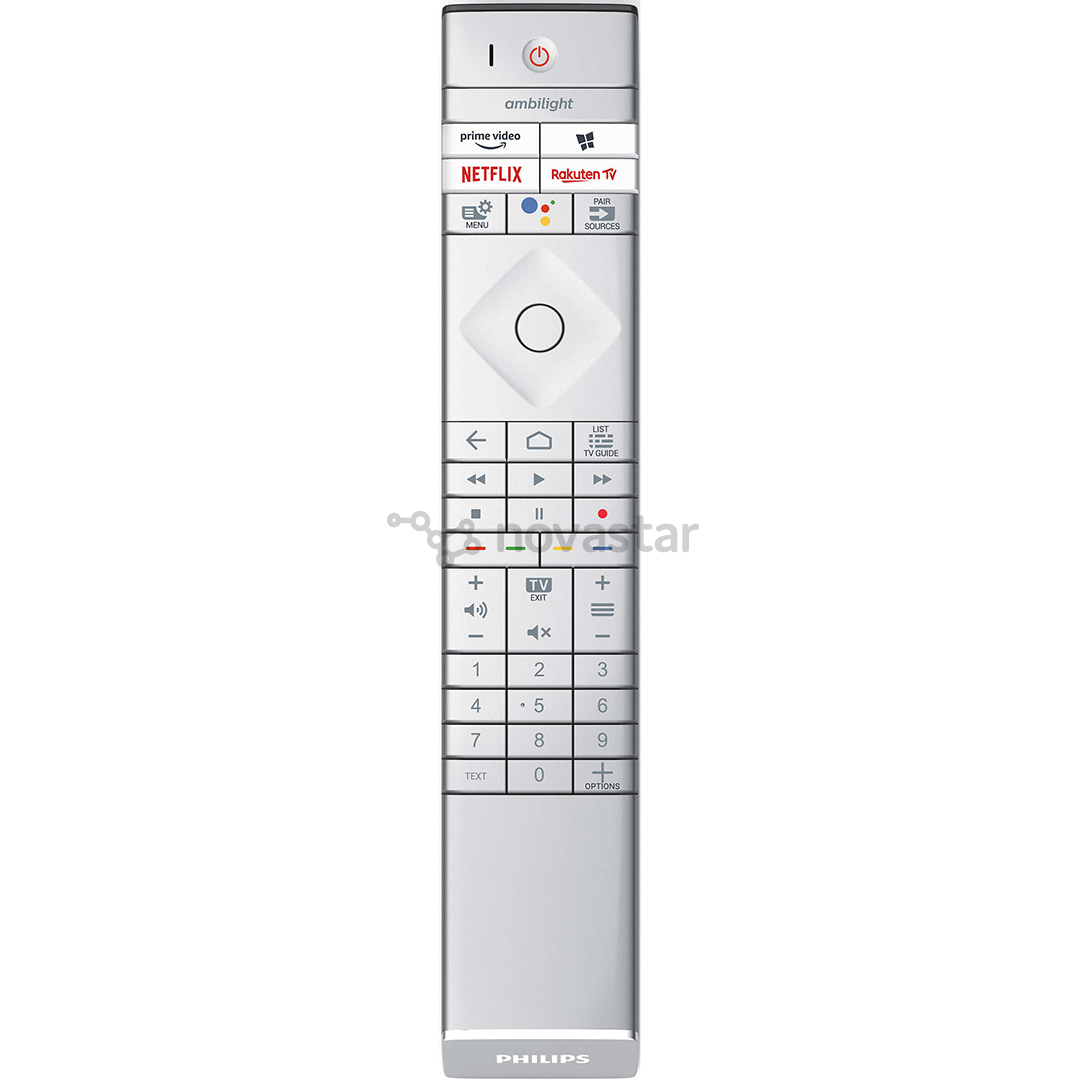 Philips OLED857, OLED, Ultra HD, 55", центральная подставка, серый - Телевизор