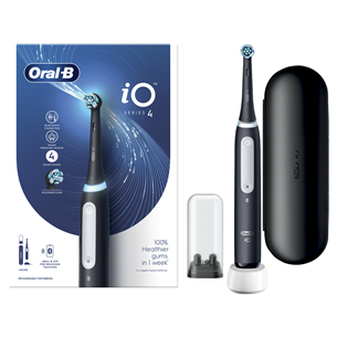 Braun Oral-B iO4, black - Electric toothbrush IO4MATTBLACK