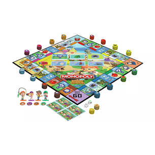 Stalo žaidimas Hasbro Monopoly: Animal Crossing New Horizons