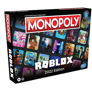 Stalo žaidimas Hasbro Monopoly: Roblox 2022 5010993955107
