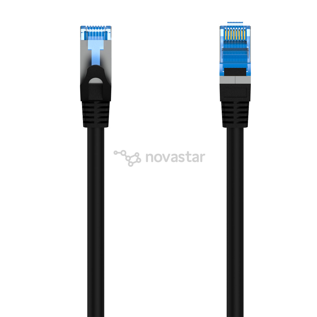 Laidas Hama Network Cable, CAT-6a, 10 Gbit/s, S/FTP shielded, 5 m, black