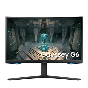Monitorius Samsung Odyssey G6, 27'', 2560x1440, 240 Hz, LED VA, 1000R, 1 ms LS27BG650EUXEN