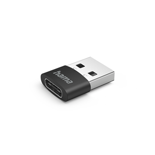 Adapteris Hama USB adapter, USB-C socket, USB-A plug, must
