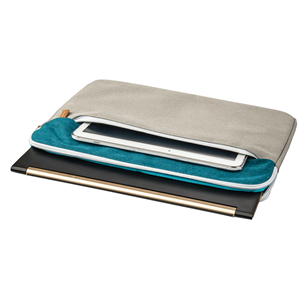 Hama Florence, 13.3'', beige/blue - Notebook Sleeve