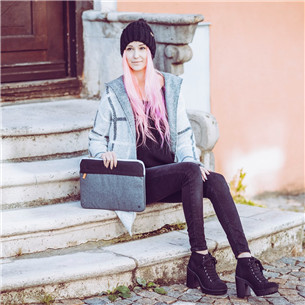 Hama Florence, 13.3'', juodas/pilkas - Nešiojamojo kompiuterio dėklas