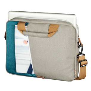 Hama Florence, 14.1", beige/blue - Notebook Bag