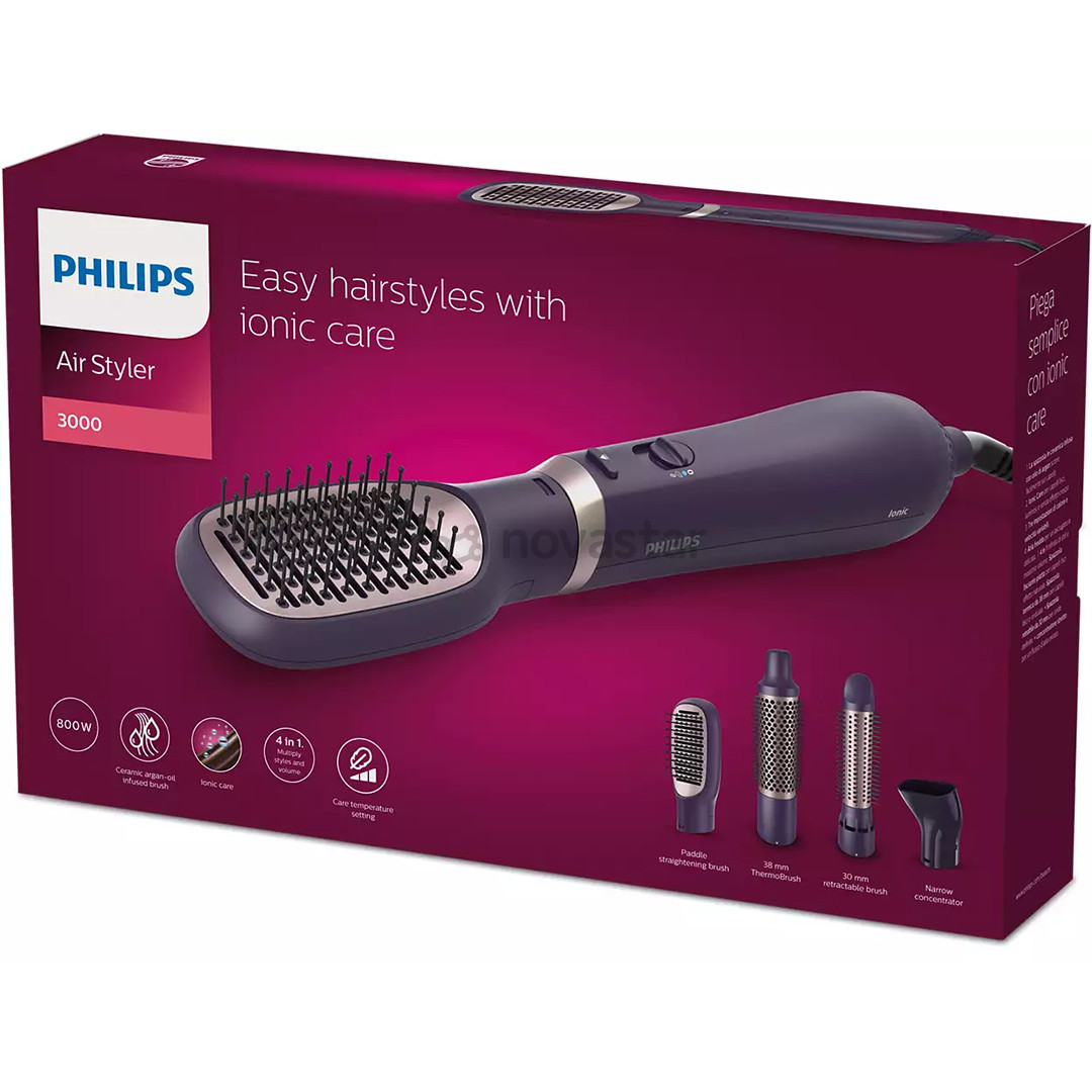 Plaukų formavimo šukos Philips BHA313/00