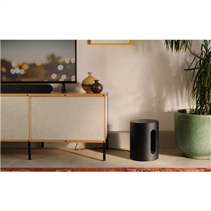 Belaidis žemų dažnių garsiakalbis Sonos Sub Mini, juodas