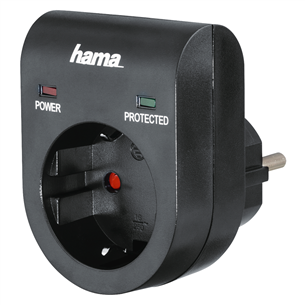 Apsauga nuo įtampos šuolių Hama Surge Protection, 1 outlet 00108878