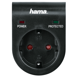 Hama Surge Protection, 1 outlet - Power surge protection