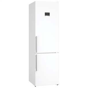 Bosch, NoFrost, 363 л, высота 203 см, белый - Холодильник KGN39AWCT