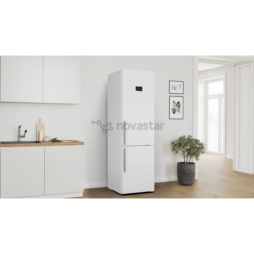 Bosch, NoFrost, 363 L, height 203 cm, white - Refrigerator