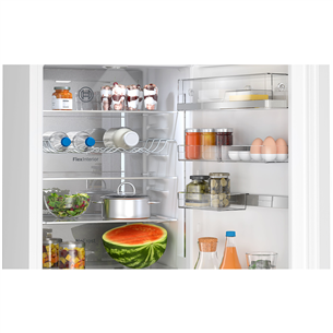 Bosch, NoFrost, 363 L, height 203 cm, white - Refrigerator