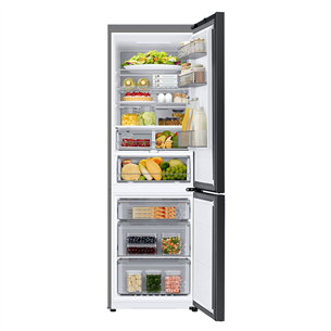 Samsung BeSpoke, 344 л,  высота 186 см, черный - Холодильник