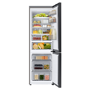 Samsung BeSpoke, 344 л, высота 186 см, белый - Холодильник