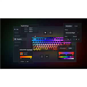 Klaviatūra SteelSeries Apex Pro TKL (2023), SWE